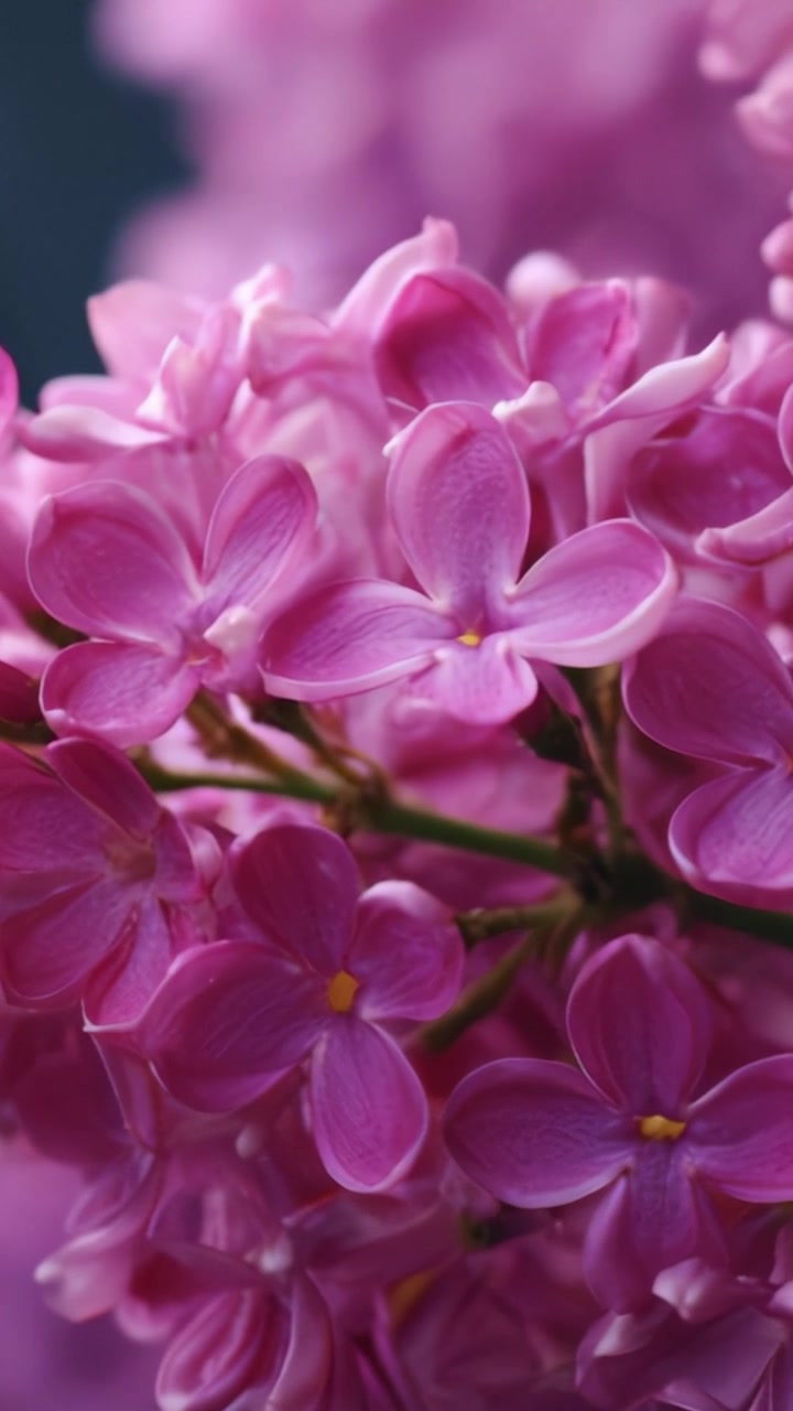 Tampilan Close-up Bunga Lilac Merah Muda yang Indah Menyoroti Kelopak Halus dan Keindahan Alaminya, Sempurna untuk Pecinta Musim Semi dan Fotografi Bunga.