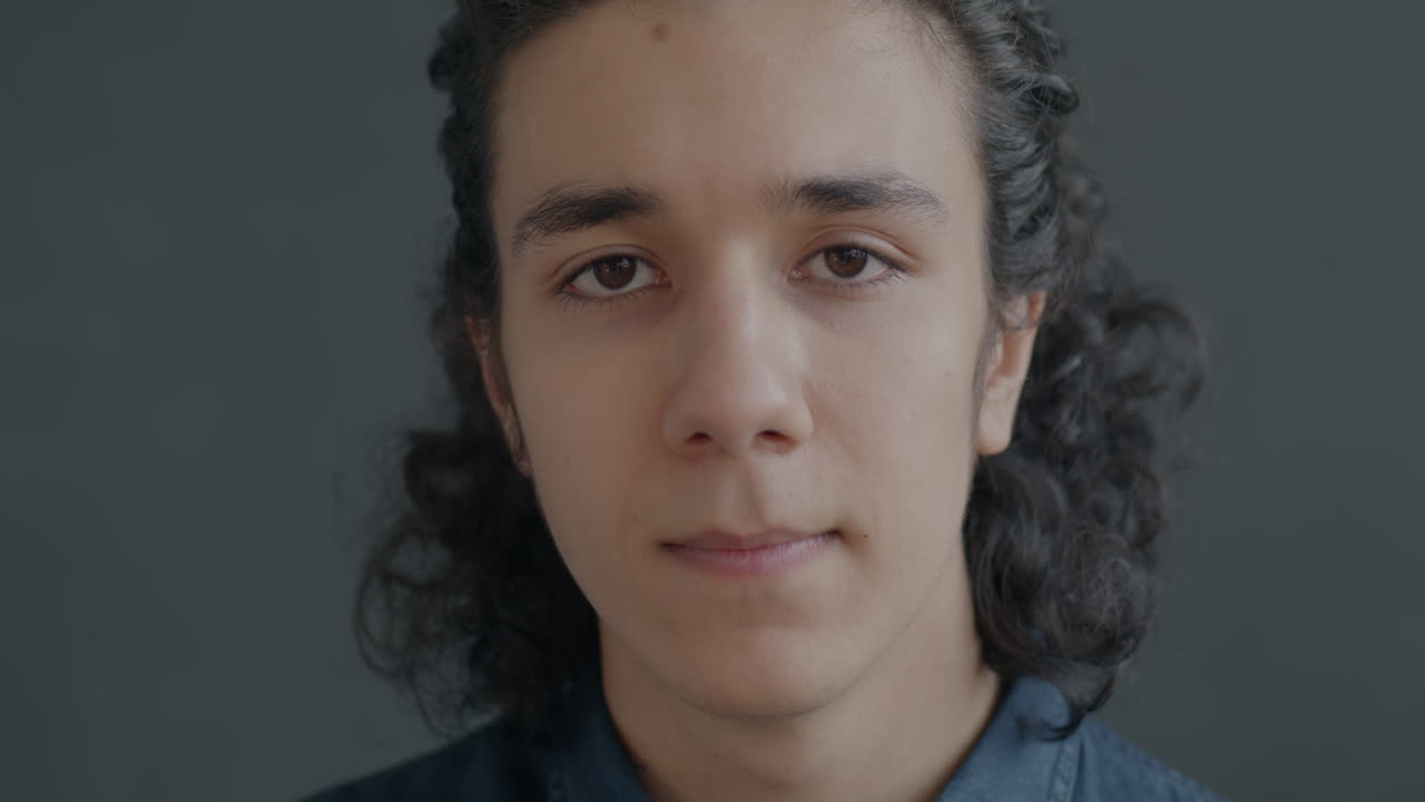 Close-up of a Teenager