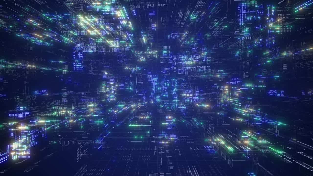 Sci-Fi CG Animation Background