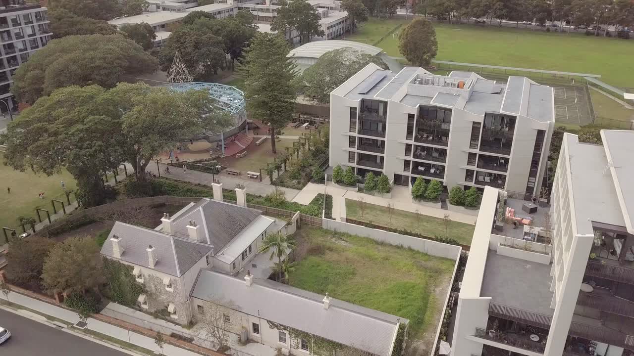 bloque residencial en los suburbios del este de sydney