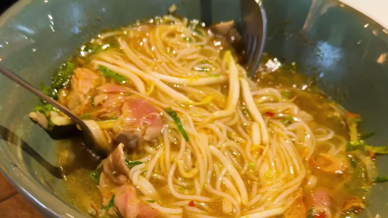 Bowl of Beef Noodle Soup