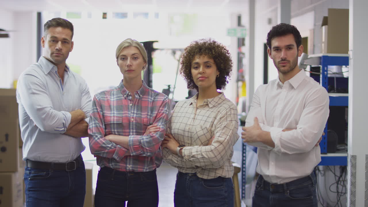 retrato del propietario masculino de una cafetería o negocio de distribución de pie junto al contenedor de envío