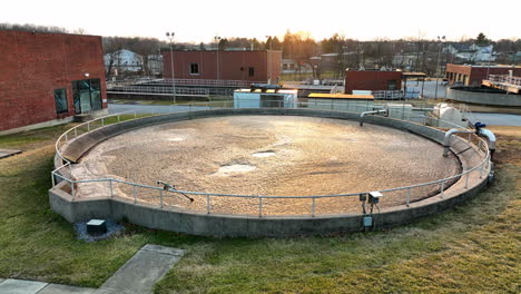 sewage treatment plant