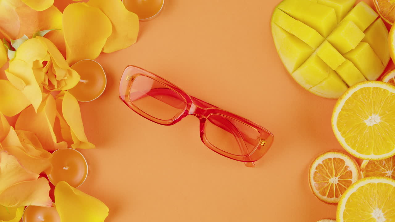 Orange and Yellow Summer Aesthetic