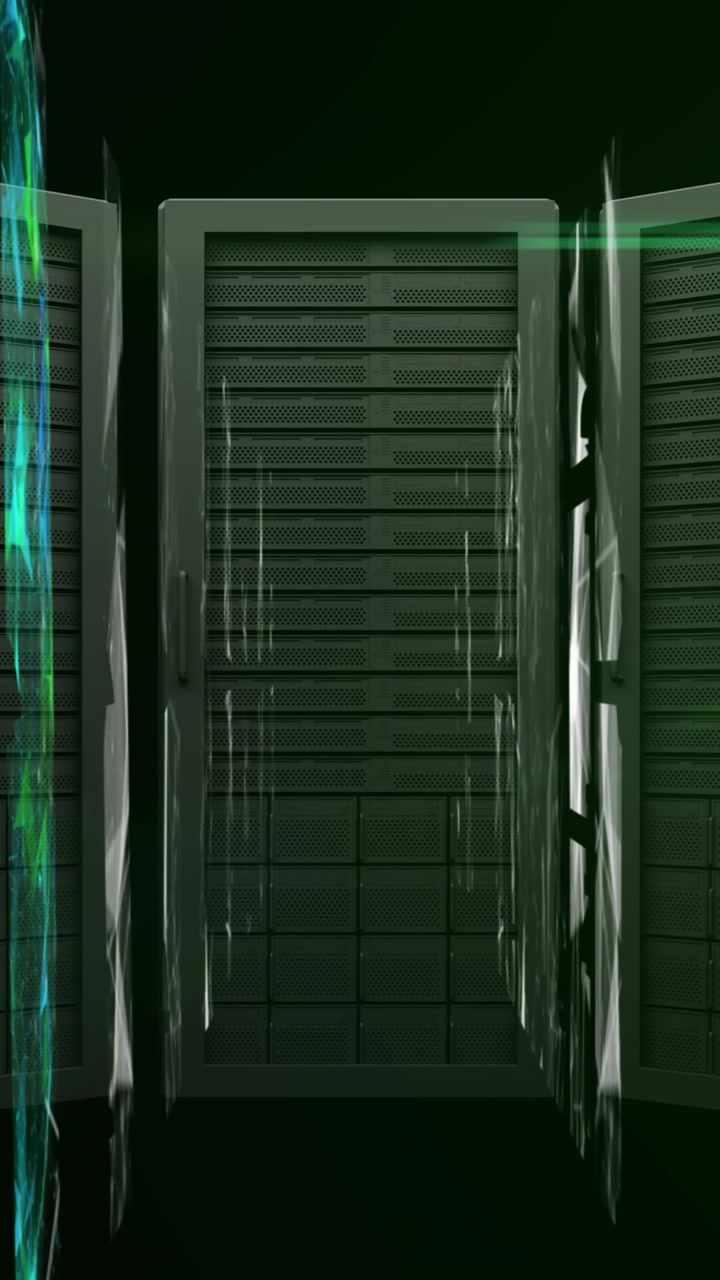 Réseau de connexions sur fond de serveurs multiples