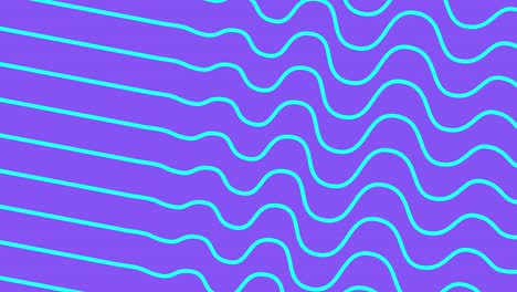 Minimal Wavy Abstract Animated Background