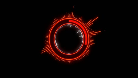 sci fi is a custom futuristic viewfinder interface. a high-tech spacecraft.