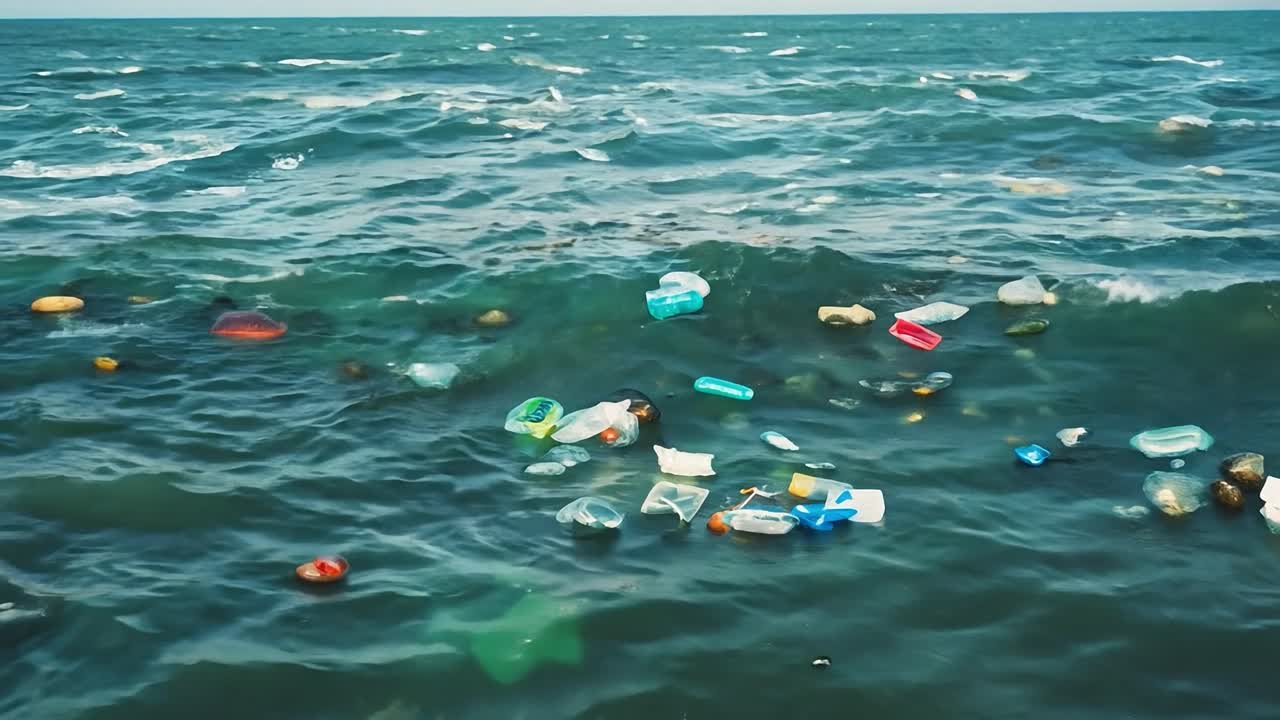 바다의 플라스틱 오염