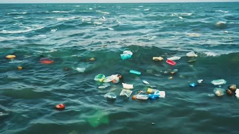 contaminación plástica en el océano