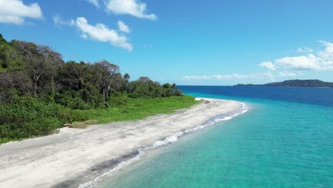 parque nacional marino de la isla moheli en las comoras océano índico imágenes aéreas de drones