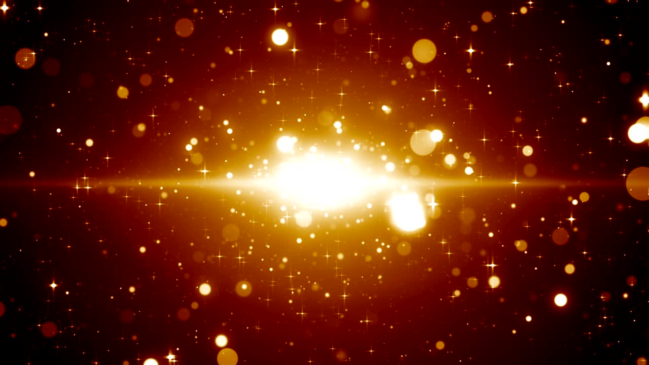 입자 먼지 추상적인 빛 보케 모션 제목 영화적 배경 루프