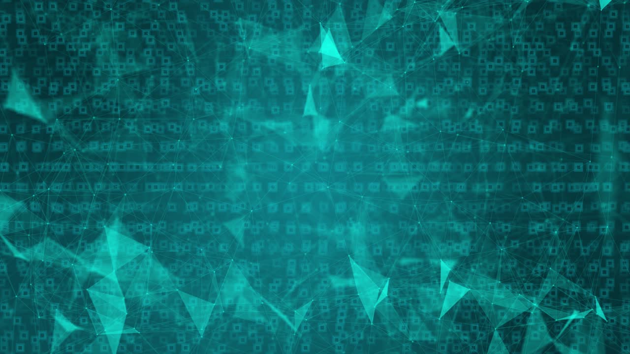 Blaues geometrisches Plexus abstraktes Netzwerk Business Wissenschaft Technologie Hintergrundlinie