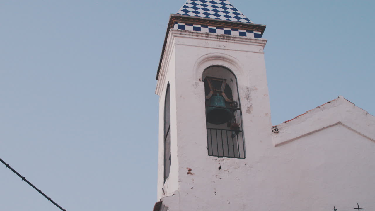 4K Ermita del Santo Cristo de la Veracruz (Hermitage of the Holy Christ of the True Cross), Marbella, Andalusia - Slow Motion