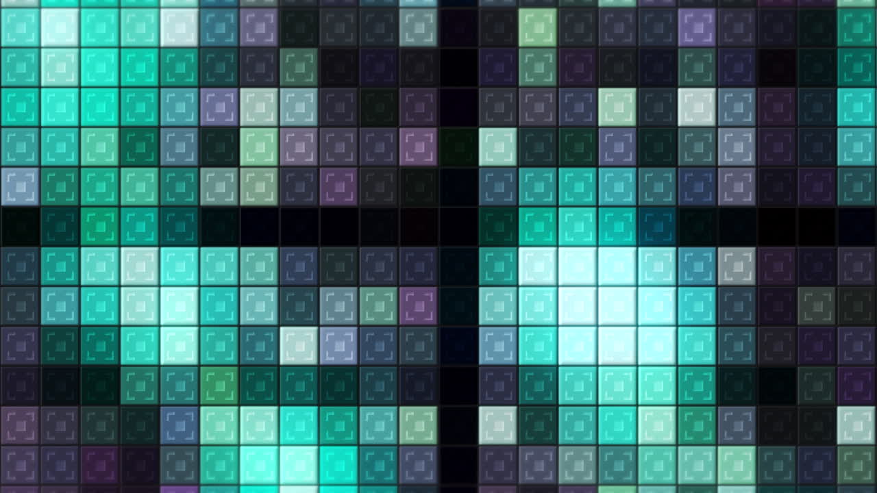 Abstract Pixelated Grid Pattern