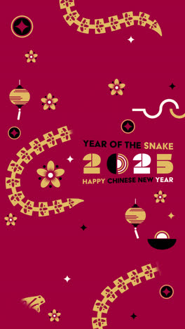 chinese new year 2025 - year of the snake