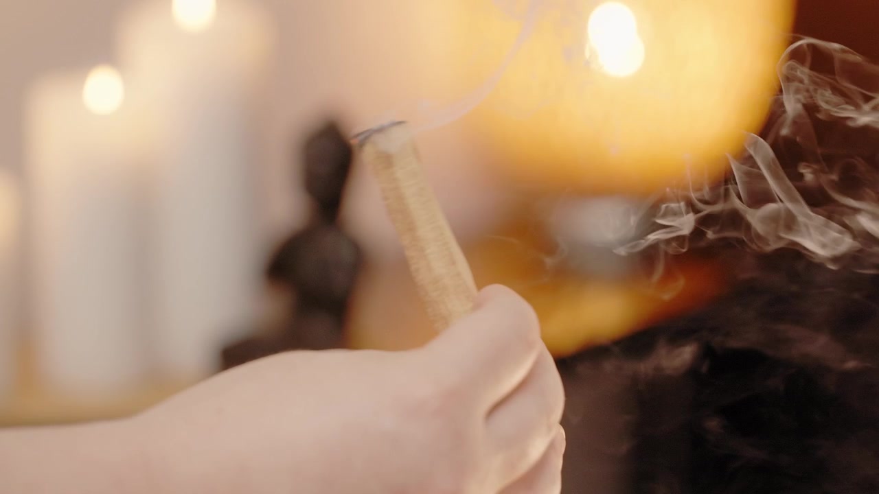 Hand Lighting Palo Santo Wood Stick for Smudging