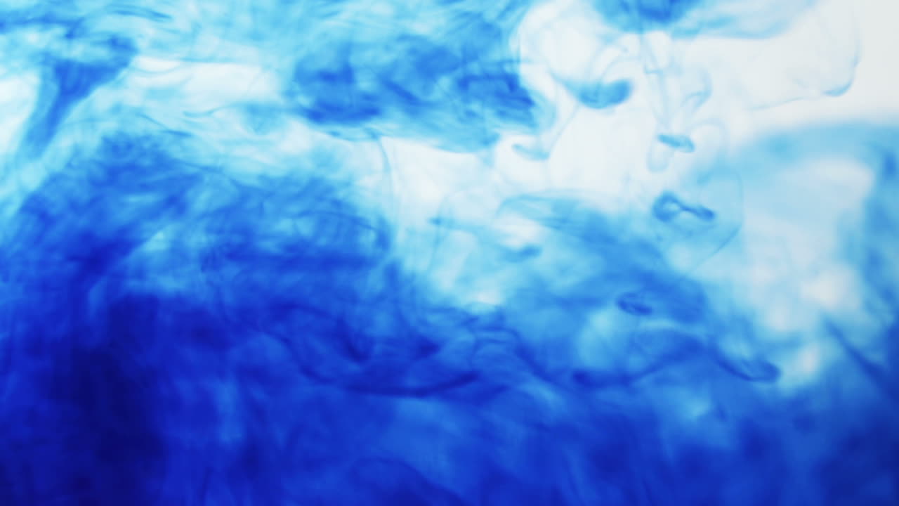 Fondo de humo azul abstracto