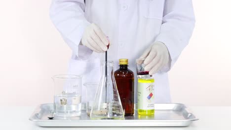 catalyst reaction with hydrogen peroxide and liquid substance
