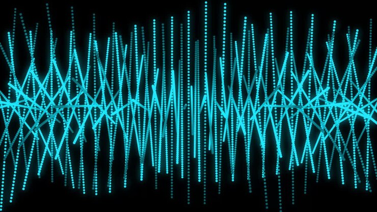 Light blue color Dot Shape Pattern animation motion graphics
