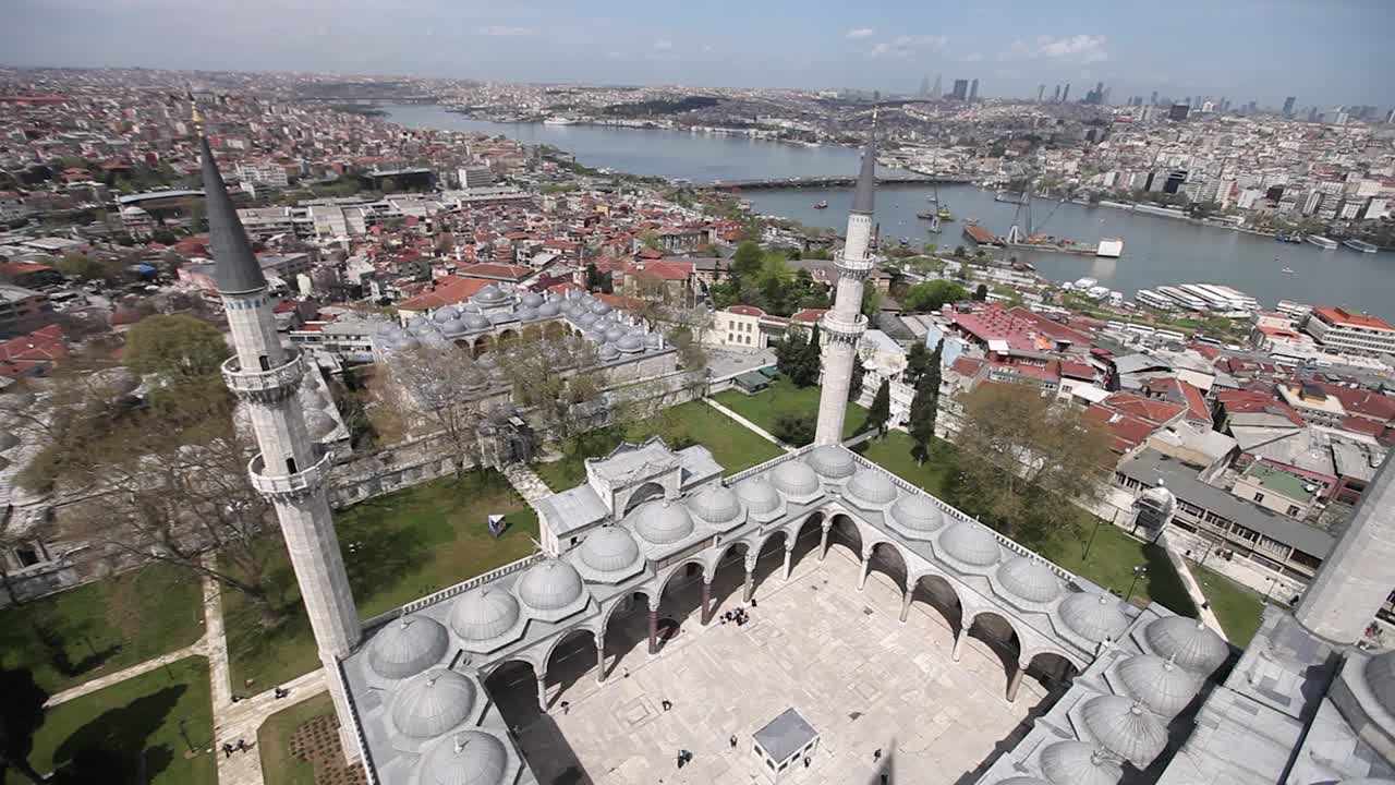 vista de la mezquita de suleymaniye