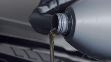 Oil-is-filled-into-the-motor-of-a