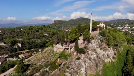 ermita de santa ana en castellvell del camp tarragona catalunya