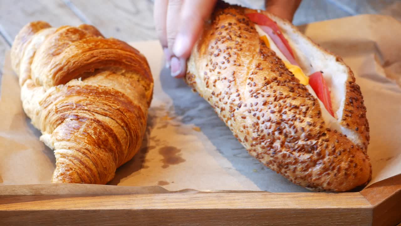 크로아산과 샌드위치