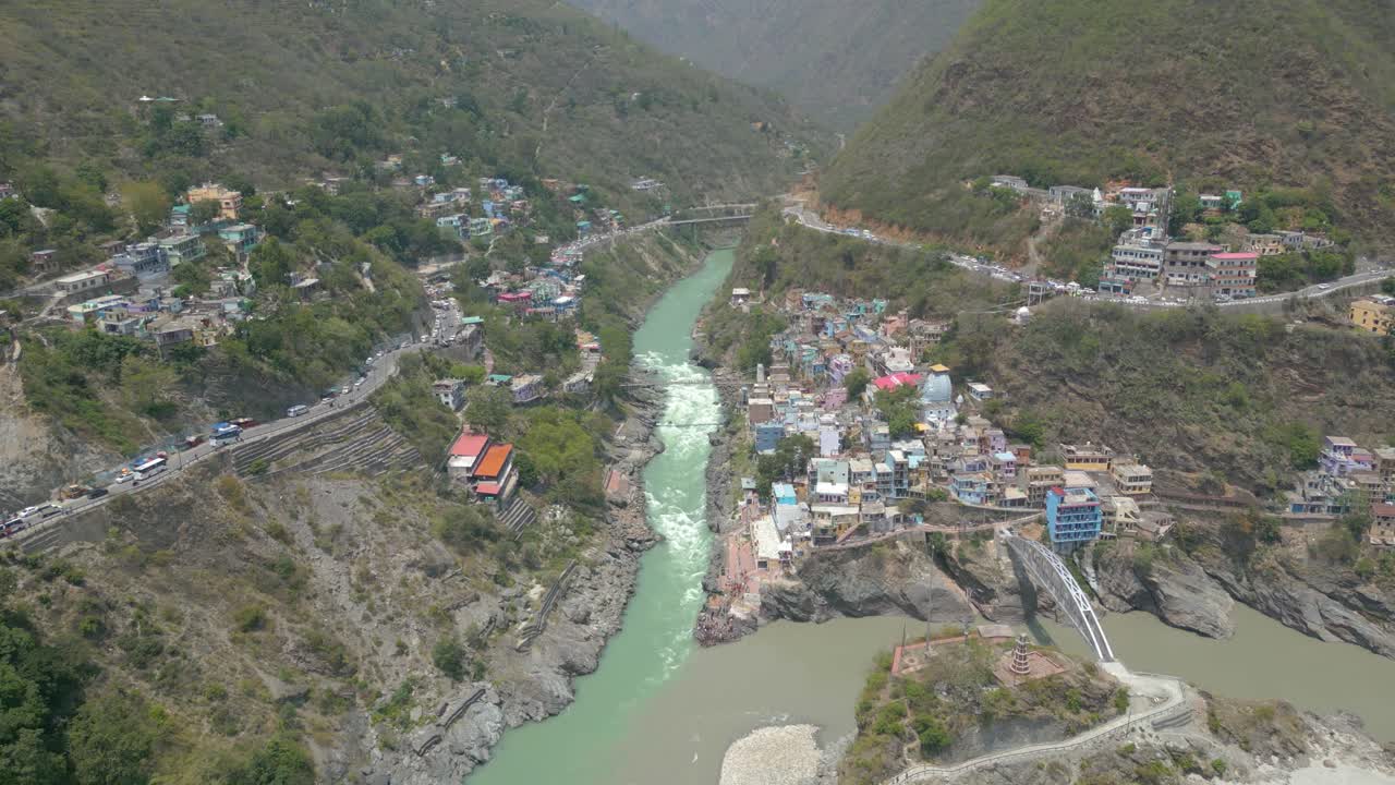 Devprayag is a town and a nagar panchayat, near New Tehri city in Tehri Garhwal District in the state of Uttarakhand, India,