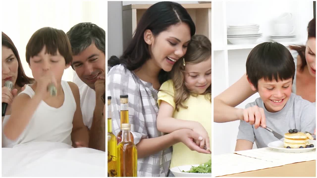 가족이 즐거워하는 것