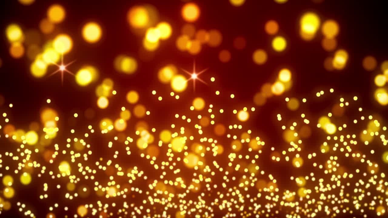 추상적인 불중심 서클의 배경