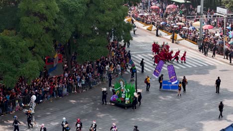day of the dead parade in mexico city