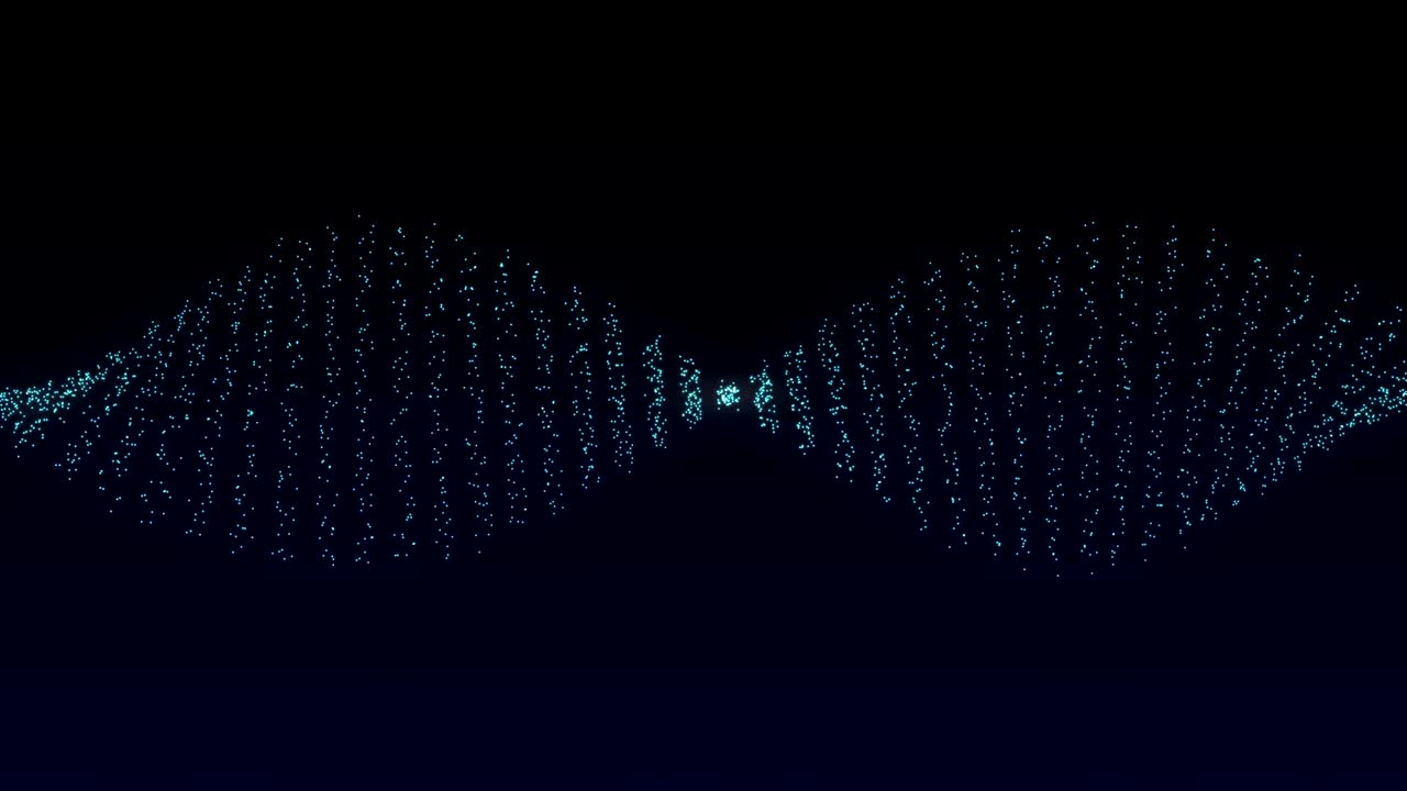 Animated abstract DNA.Genetics concept