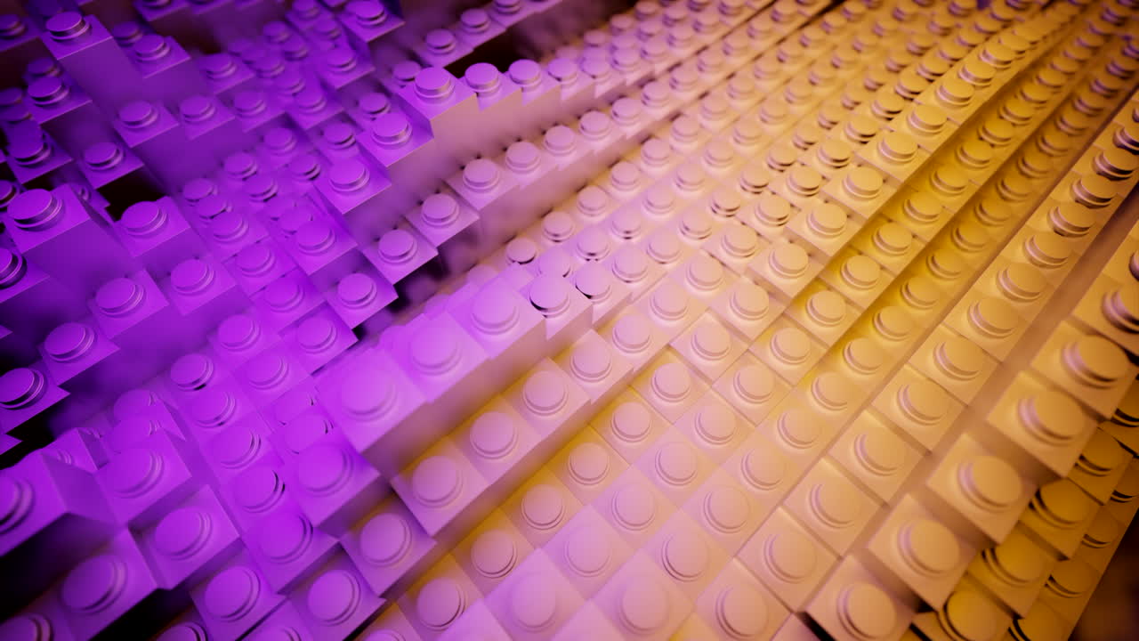 patrón de bloques de lego abstractos