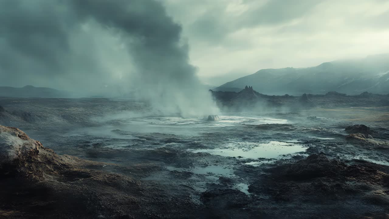 Icelandic Geothermal Landscape