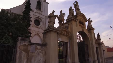 Blick-Auf-Die-Kirche-In-Cluj-Napoca,-Rumänien