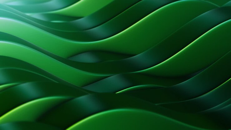 campi astratti verdi vj loop