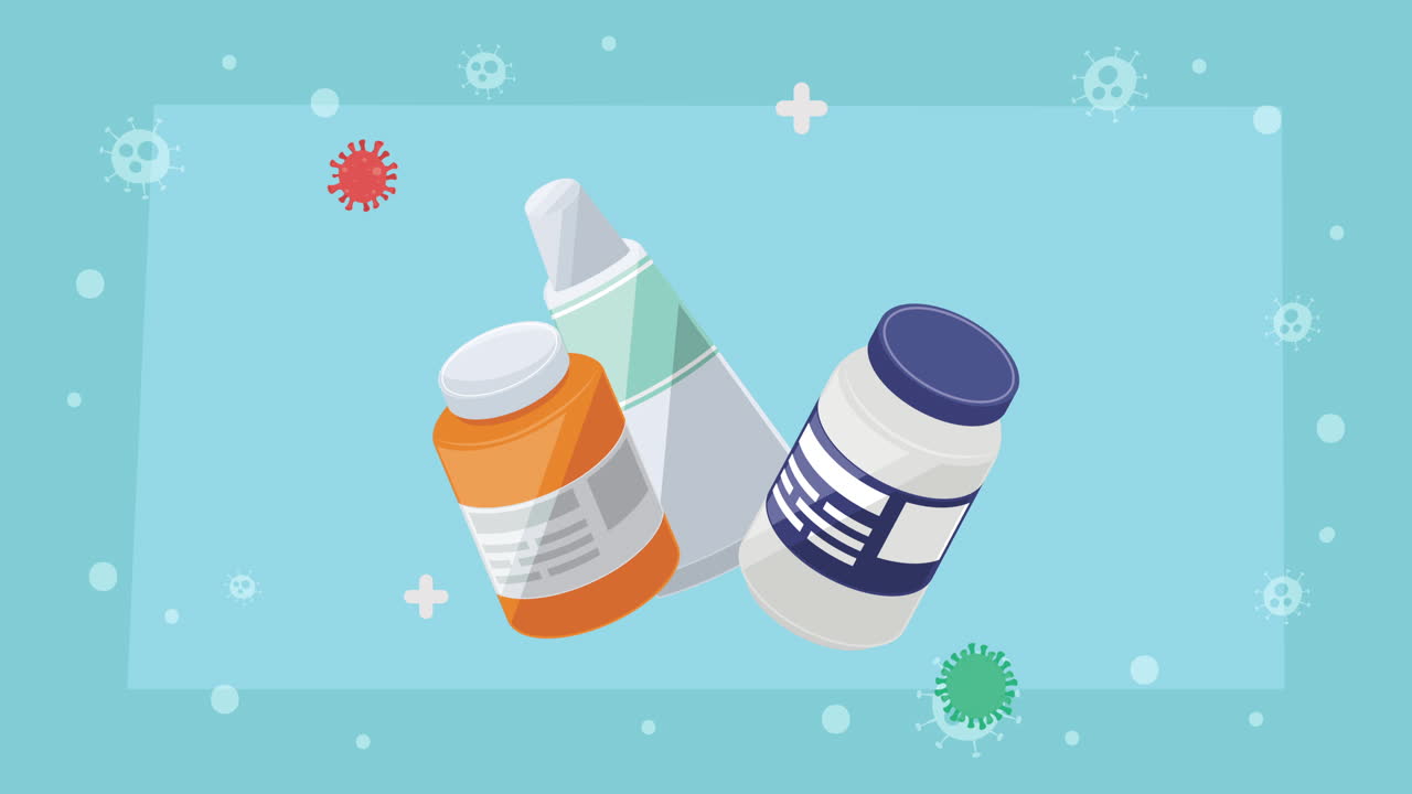 의료 용품과 코로나 바이러스