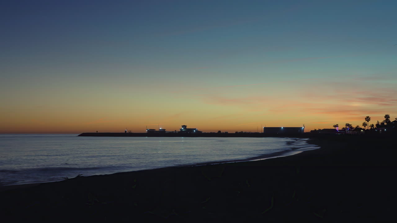 Cabopino beach post sundown timelapse