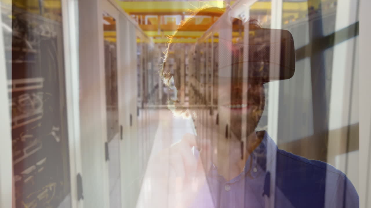 서버  ⁇ 에서 vr을 사용하는 사업가