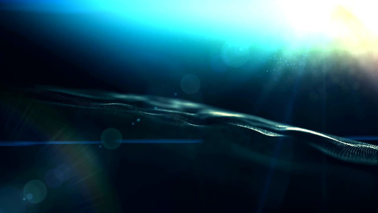 las partículas de explosión solar 4k