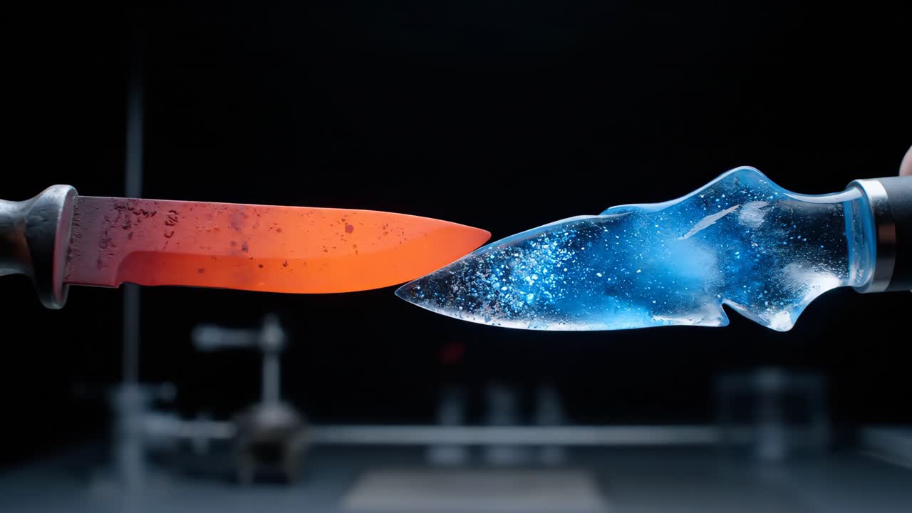Red Hot vs Blue Cold Knife