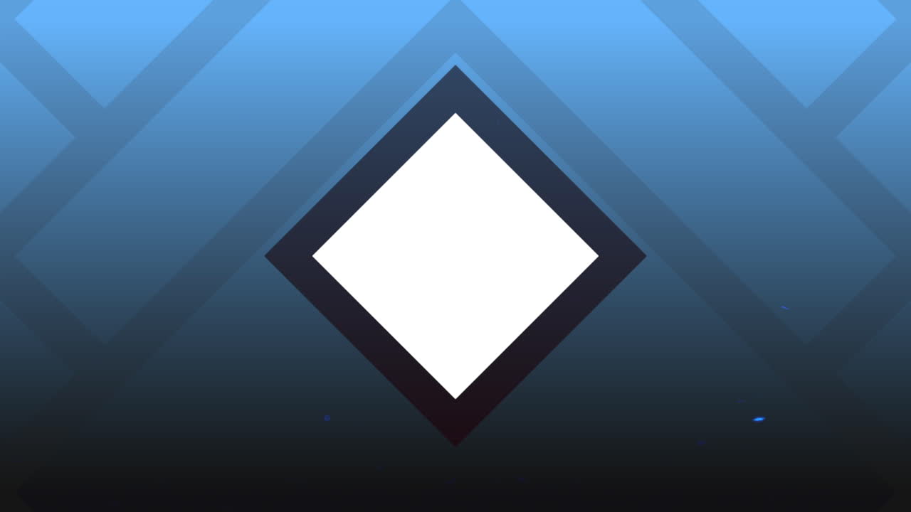 animacion resumen neon azul cuadrados movimiento disco fondo 1