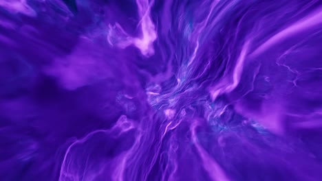 diving deeper into fluid purple ink abyss, beautiful surreal swirls and flowing shades of color waves - seamlessly looping