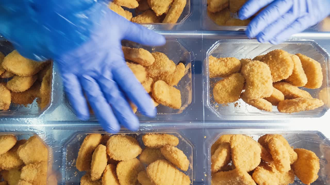 línea de producción de nuggets de pollo-3