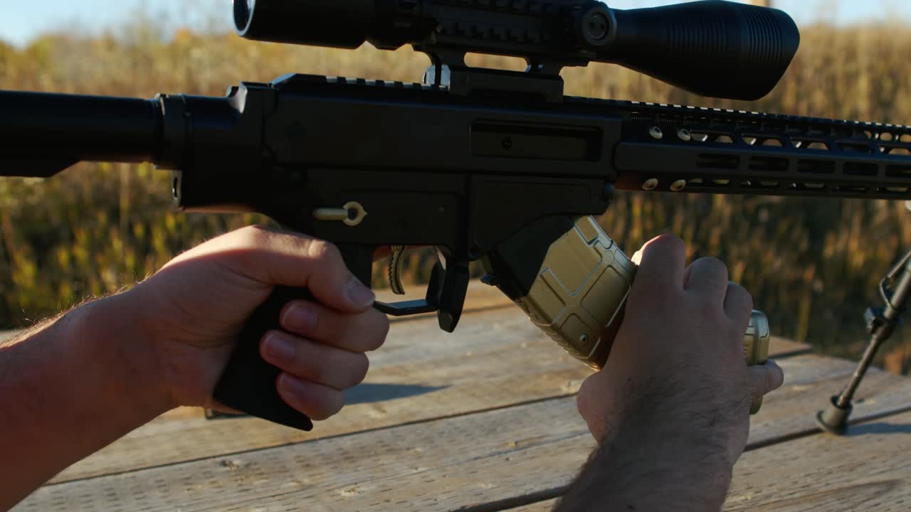 칼라슈니코프에 탄약을 충전하는 것, wk181c 매그 재충전, 골든 wk181c