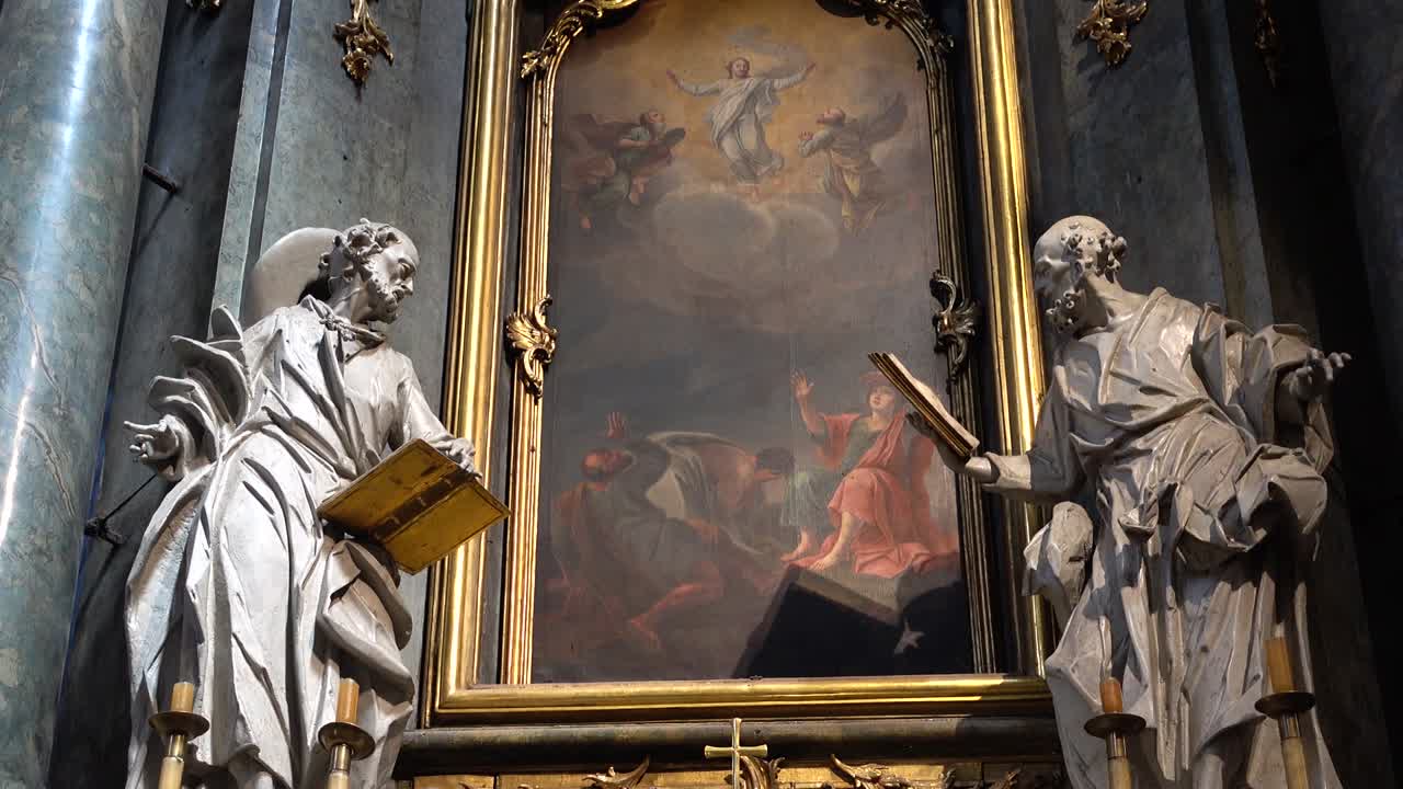 Riprese della Cattedrale Cattolica. Leopoli, Ucraina