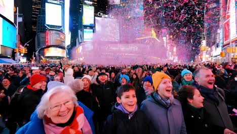 new year's eve celebration in times square