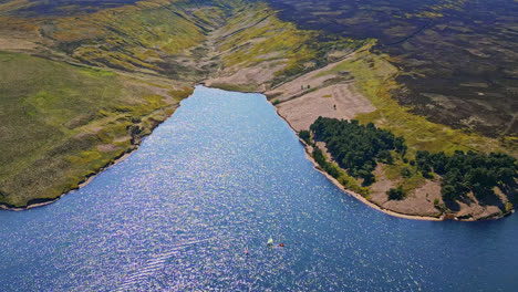 immerse yourself in the scenic beauty of winscar reservoir in yorkshire