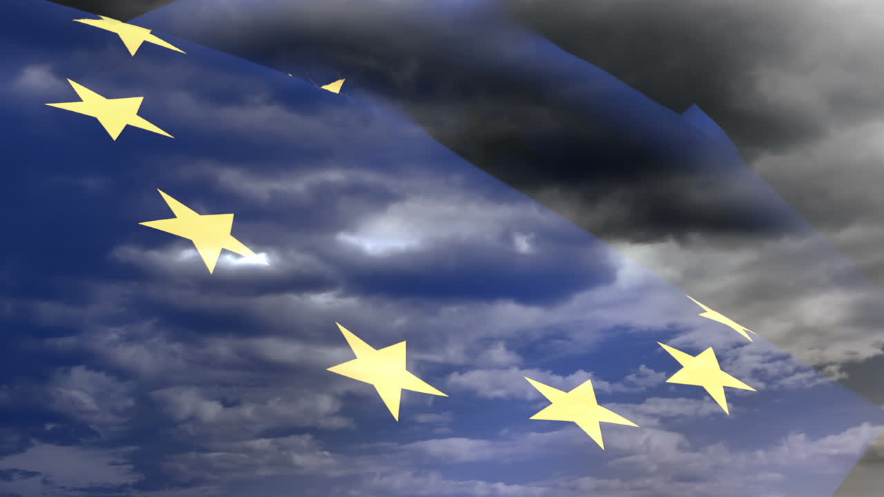 하늘과 구름에 반해 흔들리는 유럽의  ⁇ 발 4k