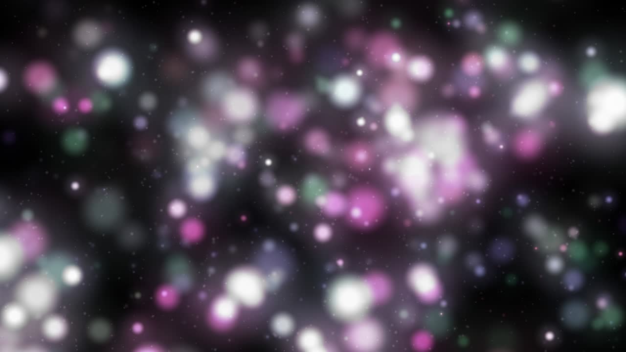 celebración abstracta bokeh de vuelo de fondo de animación